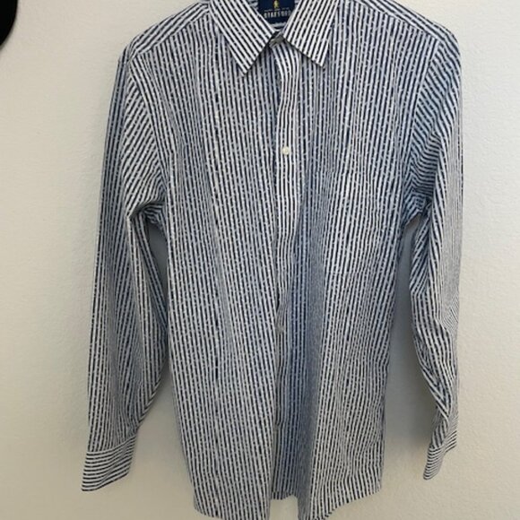 Stafford Dress Shirt Size Small 14.5/32-33 - Picture 5 of 7